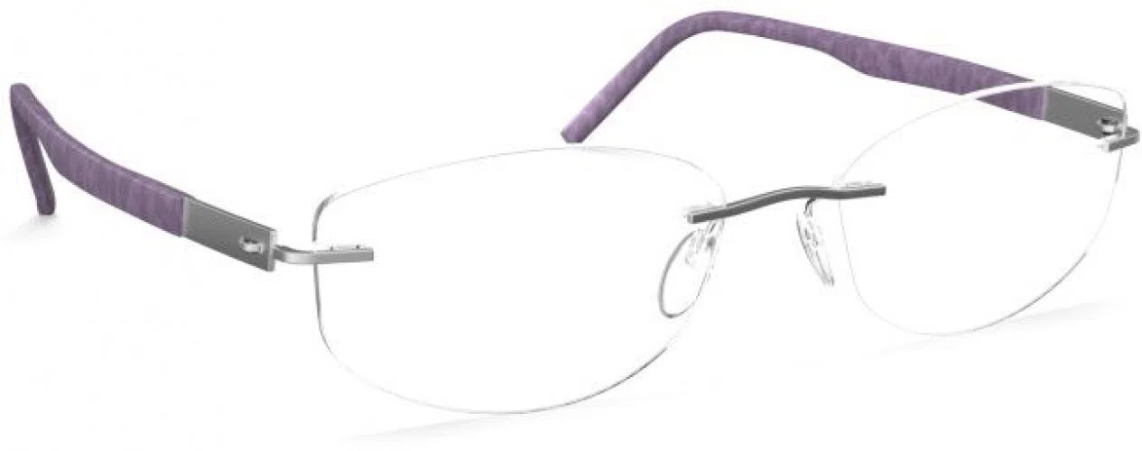 Silhouette Identity Chassis Rimless 5535 Eyeglasses - view 4